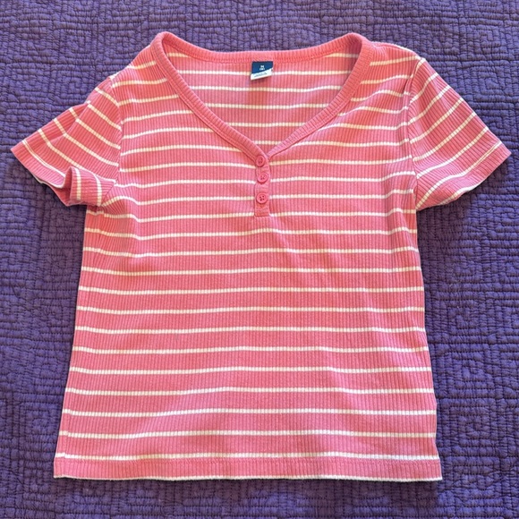 Colorful Ribbed T-Shirts Set - Picture 4 of 8